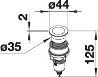   - Blanco Push Control   233696