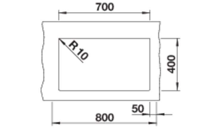   Blanco Rotan 700-U Silgranit   527147