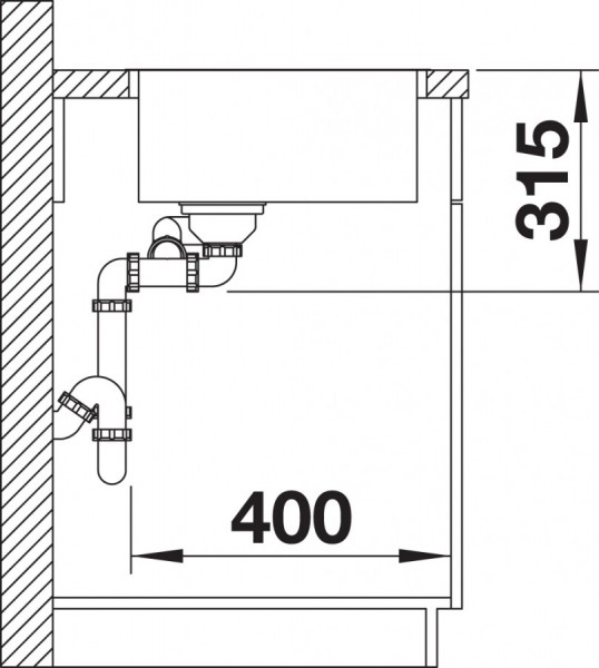   Blanco Andano 340/180-IF       522973