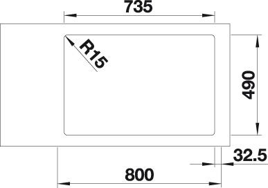   Blanco Andano 340/340-IF/A     525248