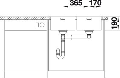   Blanco Andano 340/340-IF/A     525248