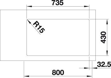   Blanco Andano 340/340-IF     522981