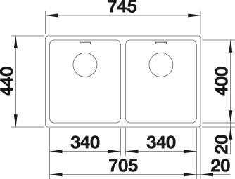   Blanco Andano 340/340-U     522983