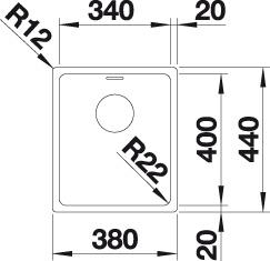   Blanco Andano 340-IF     522953