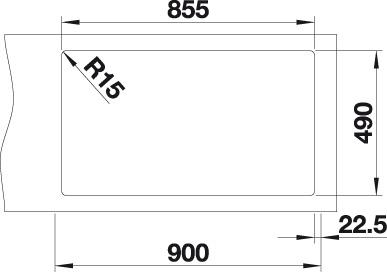   Blanco Andano 400/400-IF/A     525249