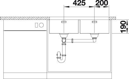   Blanco Andano 400/400-U     522987