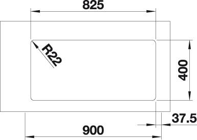   Blanco Andano 400/400-U     522987