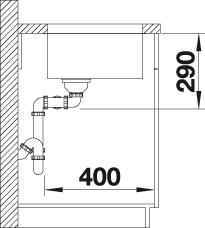   Blanco Andano 400/400-U     522987