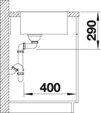   Blanco Andano 400-IF     522957