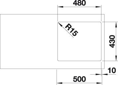   Blanco Andano 450-IF     522961