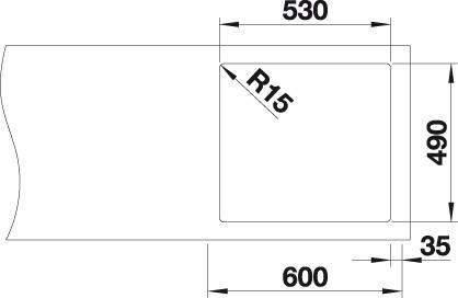   Blanco Andano 500-IF/A     525245