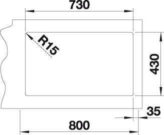   Blanco Andano 700-IF     522969