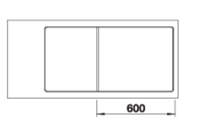   Blanco Axia III XL 6 S-F Silgranit  