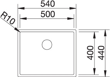   Blanco Claron 500-IF     521576