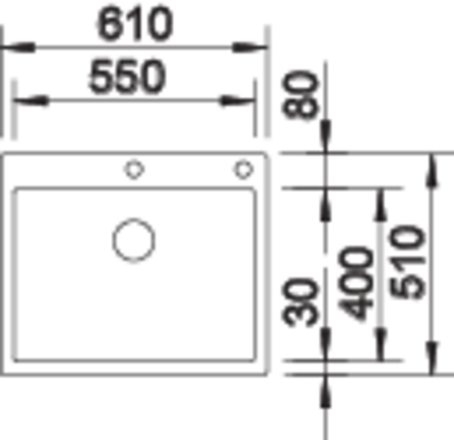   Blanco Claron 550-IF/A     521639