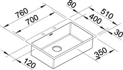   Blanco Claron 700-IF/A     521634