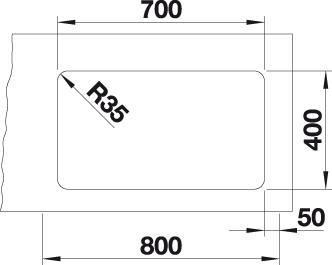   Blanco Etagon 700-U     524270