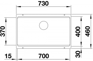   Blanco Etagon 700-U Silgranit