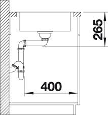   Blanco Lantos 45 S-IF Compact    519059