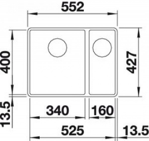   Blanco Subline 340/160-F