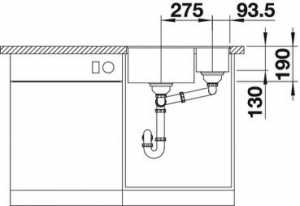   Blanco Subline 480/320-U