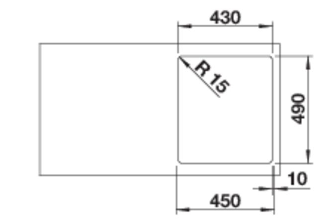   Blanco Supra 400-IF/A    526353