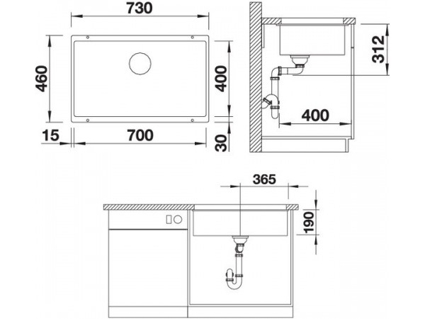   Blanco Rotan 700-U   521349