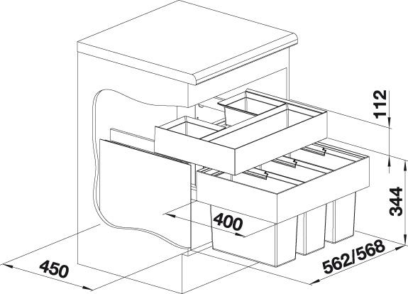������� ���� ��� ������� ���������� ������ Blanco Select II Orga 526212