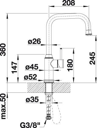 ��������� Blanco Livia-S ����� ������  526687