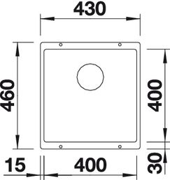   Blanco Subline 700-U Level   527355