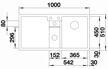   Blanco Collectis 6 S Silgranit  525866