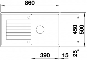   Blanco Zia 5 S    527204
