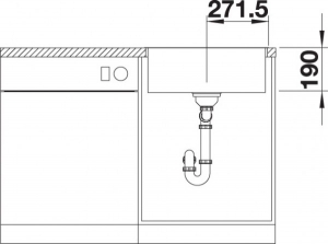   Blanco Subline 500-IF  525997