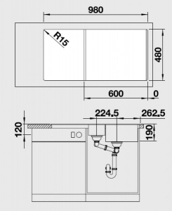   Blanco Legra 6 S   527088