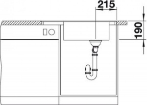   Blanco Elon XL 6 S-F  524856