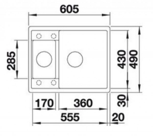   Blanco Metra 6-F  519135