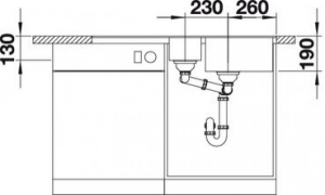   Blanco Metra 6 S-F  519114