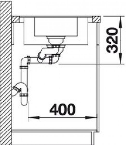   Blanco Metra 6 S-F  519114