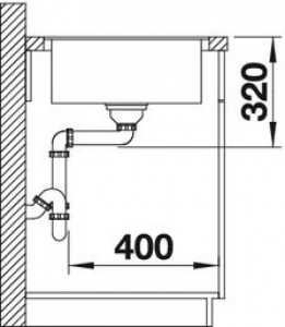   Blanco Metra XL 6 S-F  519150