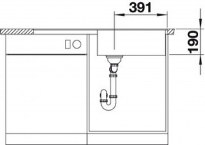   Blanco Metra XL 6 S-F  525933