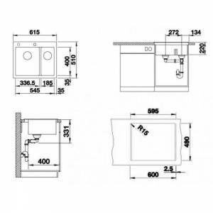   Blanco Pleon 6 Split  525955