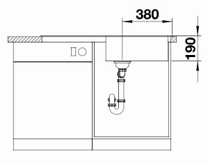   Blanco Sity XL 6 S - 525048