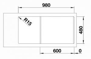   Blanco Sity XL 6 S - 525051