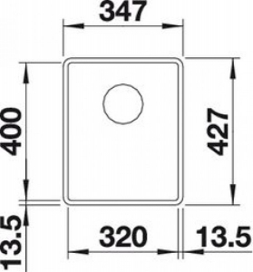   Blanco Subline 320-F  525982