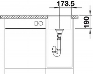   Blanco Subline 320-F  525982