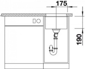   Blanco Subline 320-U 