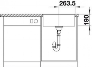   Blanco Subline 500-F  523532