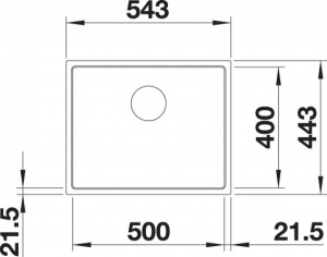   Blanco Subline 500-IF a 524107