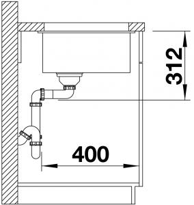   Blanco Subline 500-U   523433