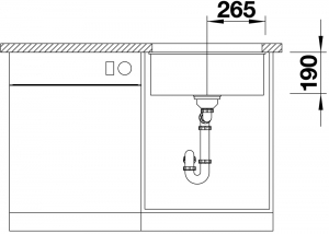   Blanco Subline 500-U   523433
